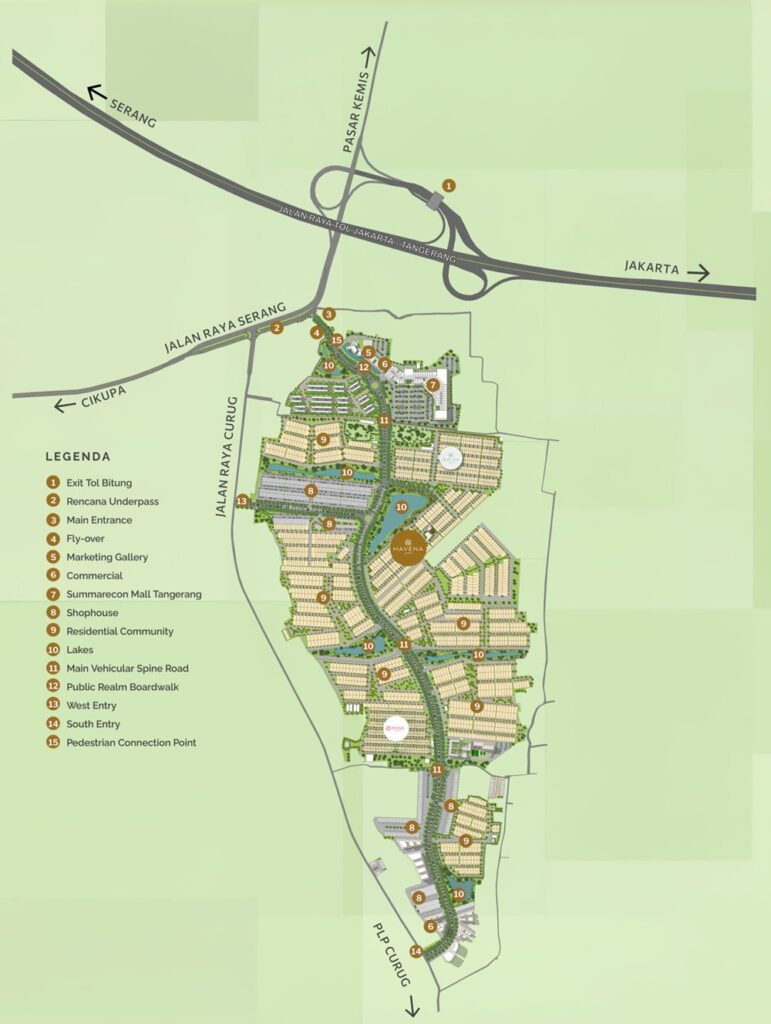 havena lakes masterplan