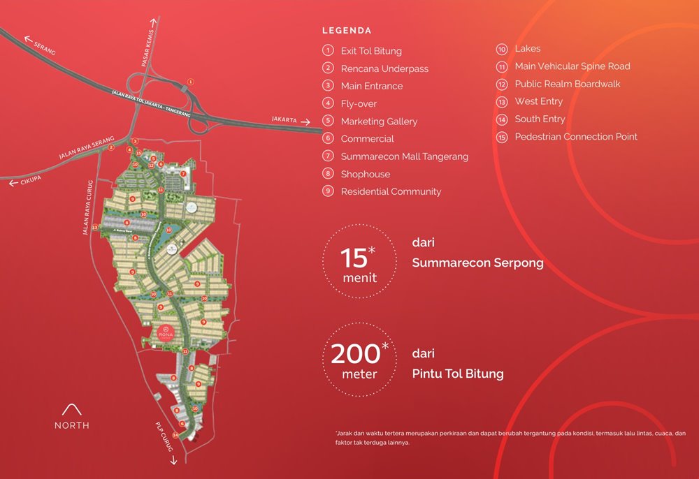 rona homes tahap 1 masterplan